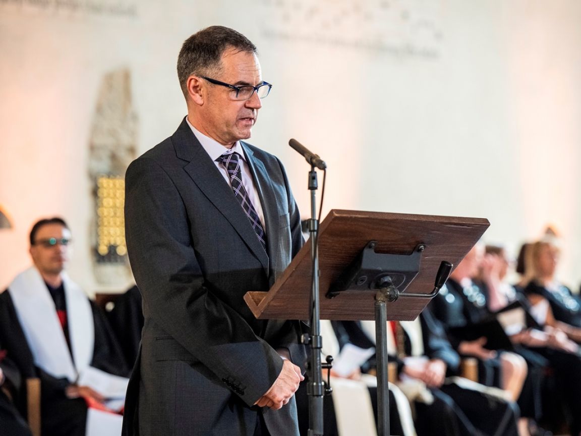 Místopředseda Ústřední rady Církve československé husitské Martin Mašita