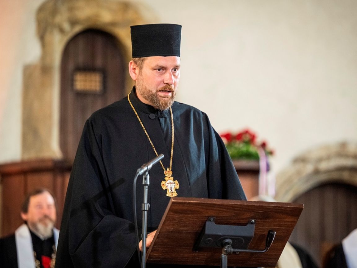 Protopresbyter Jan Beránek, pověřený ředitel Úřadu Eparchiální rady v Praze-Pražské pravoslavné eparchie