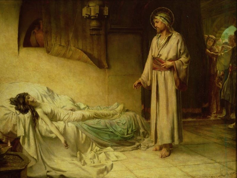 Vzkříšení dcery Jairovy - záznamy bohoslužeb a promluv z 30.6.2024