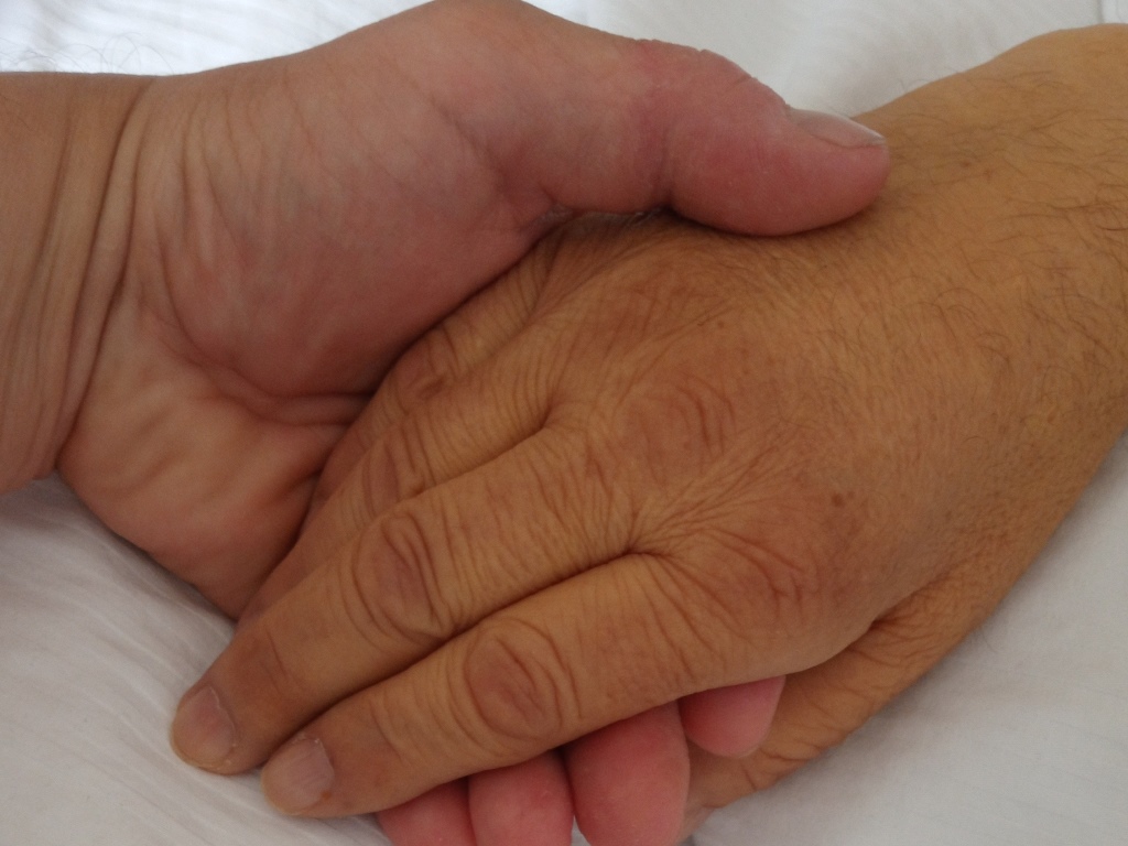 Poslední fotka z hospicu.