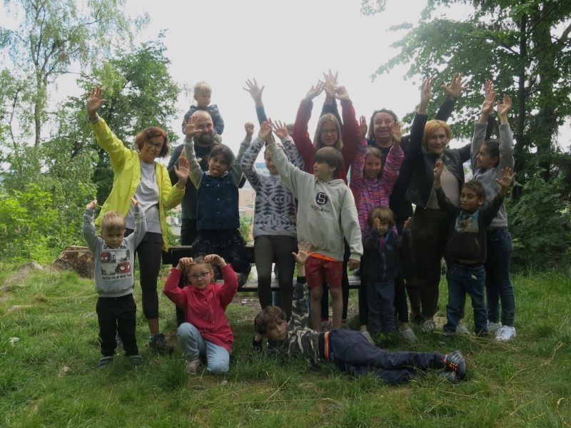 Radost ze setkání s&nbsp;dětmi