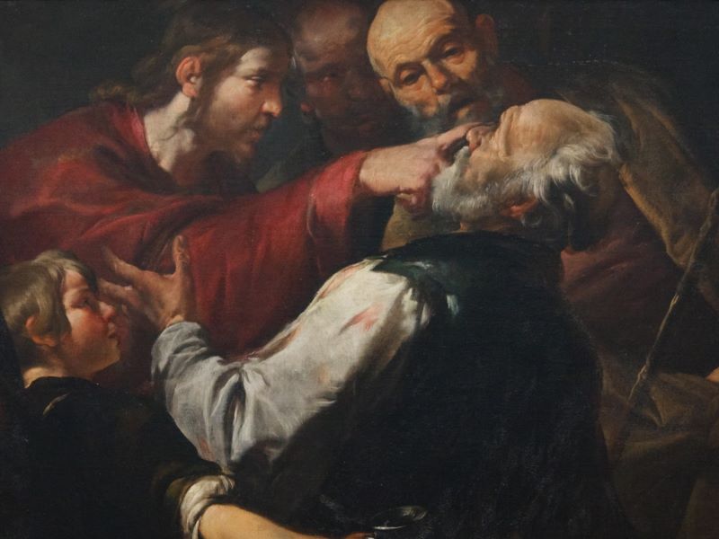 Uzdravení slepého Bartimea - záznamy bohoslužeb a promluv z 27.10.2024