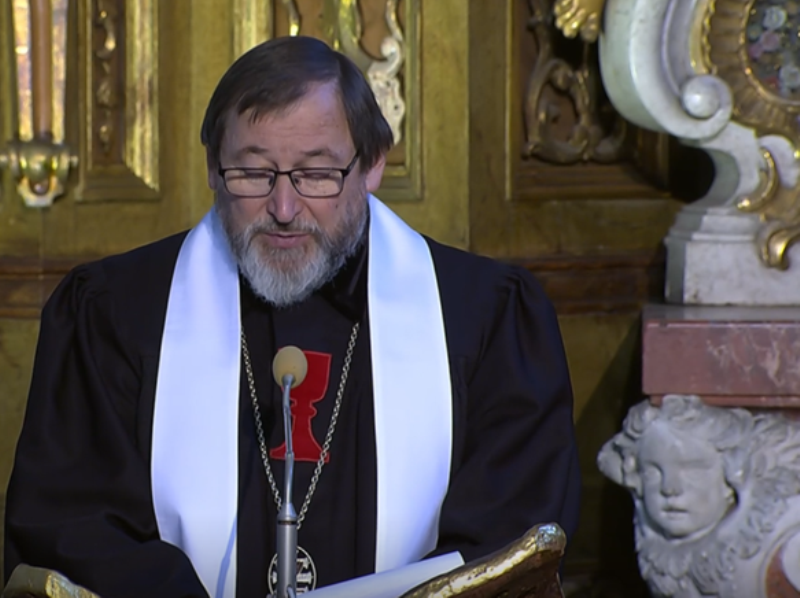 Tomáš Butta, patriarcha Církve československé husitské.