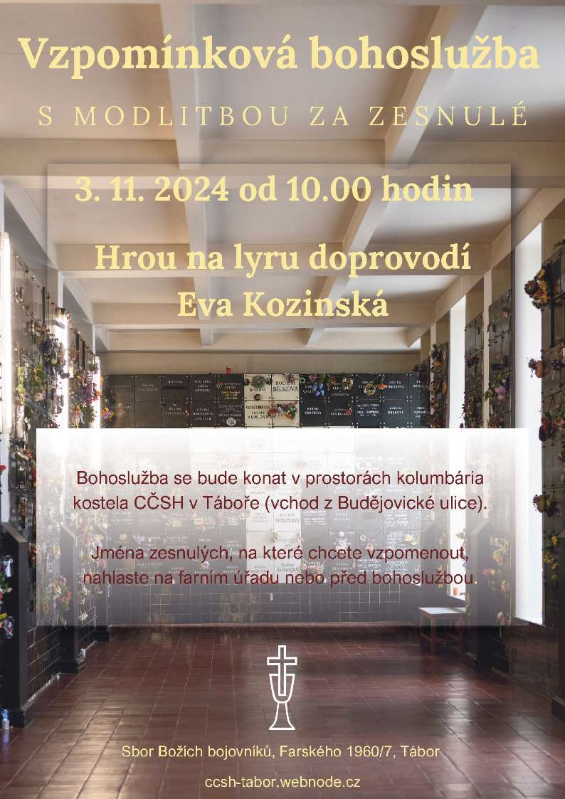 Vzpomínková bohoslužba 1