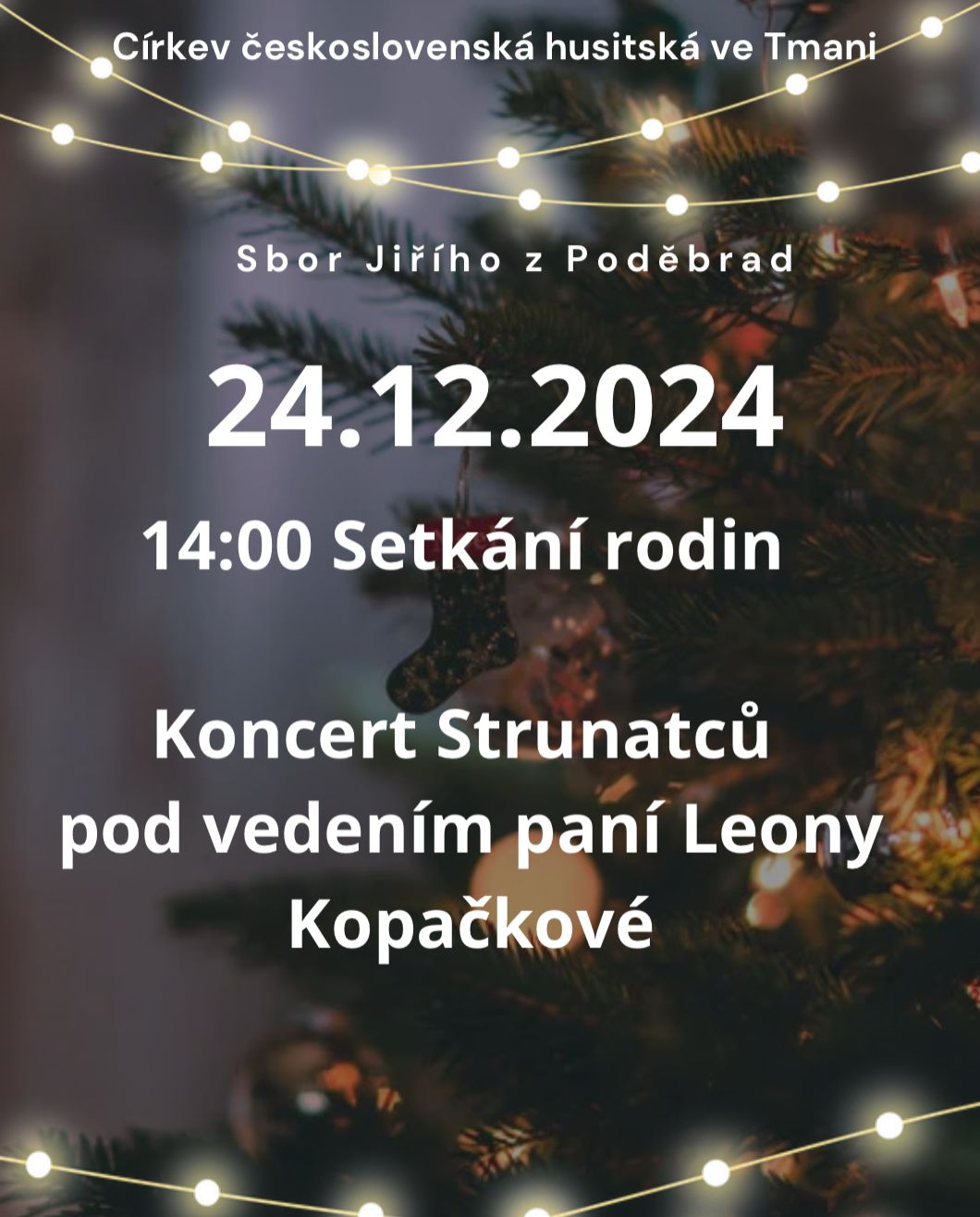 koncert Strunatců v Tmáni