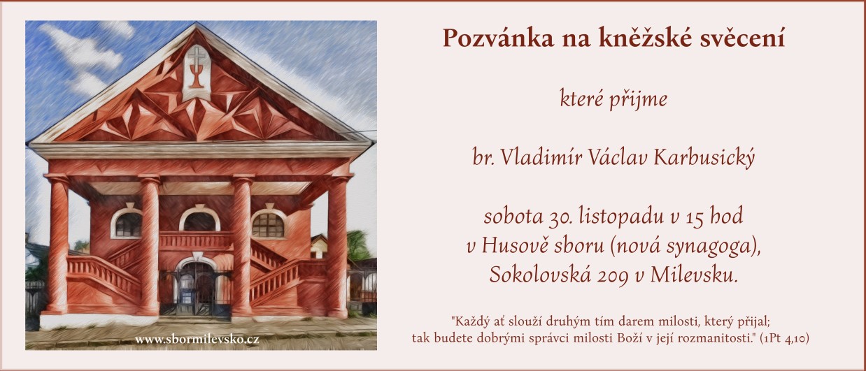 pozvanka na knezske sveceni Karbusický